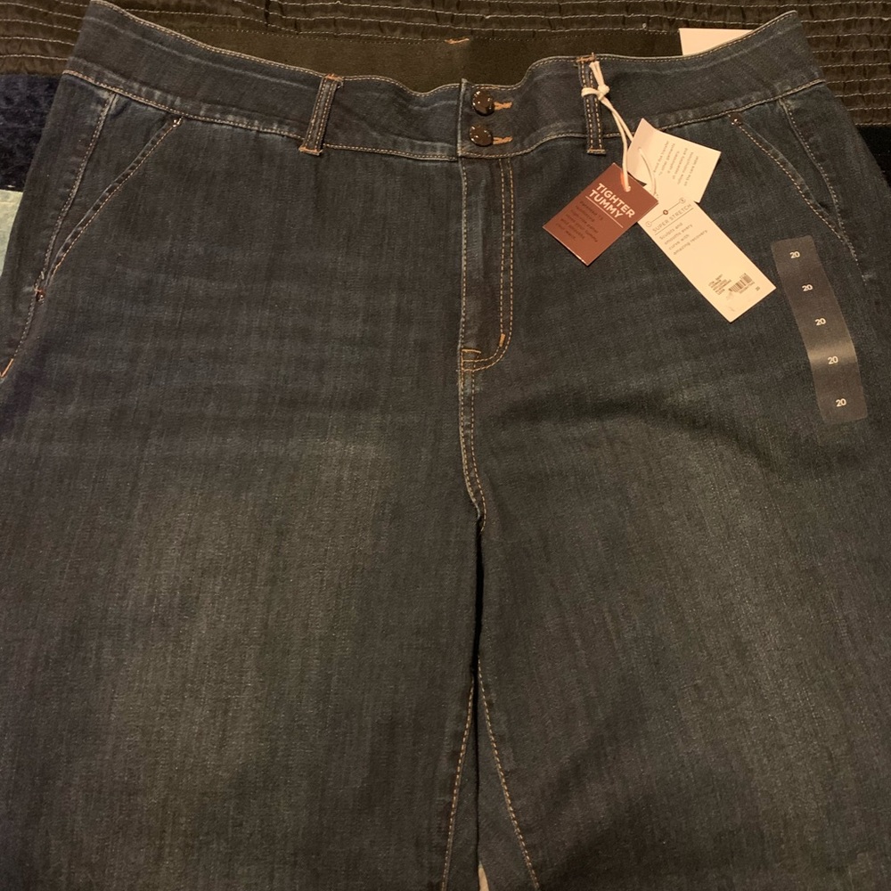 NWT Lane Bryant high rise Trouser Jean size 20